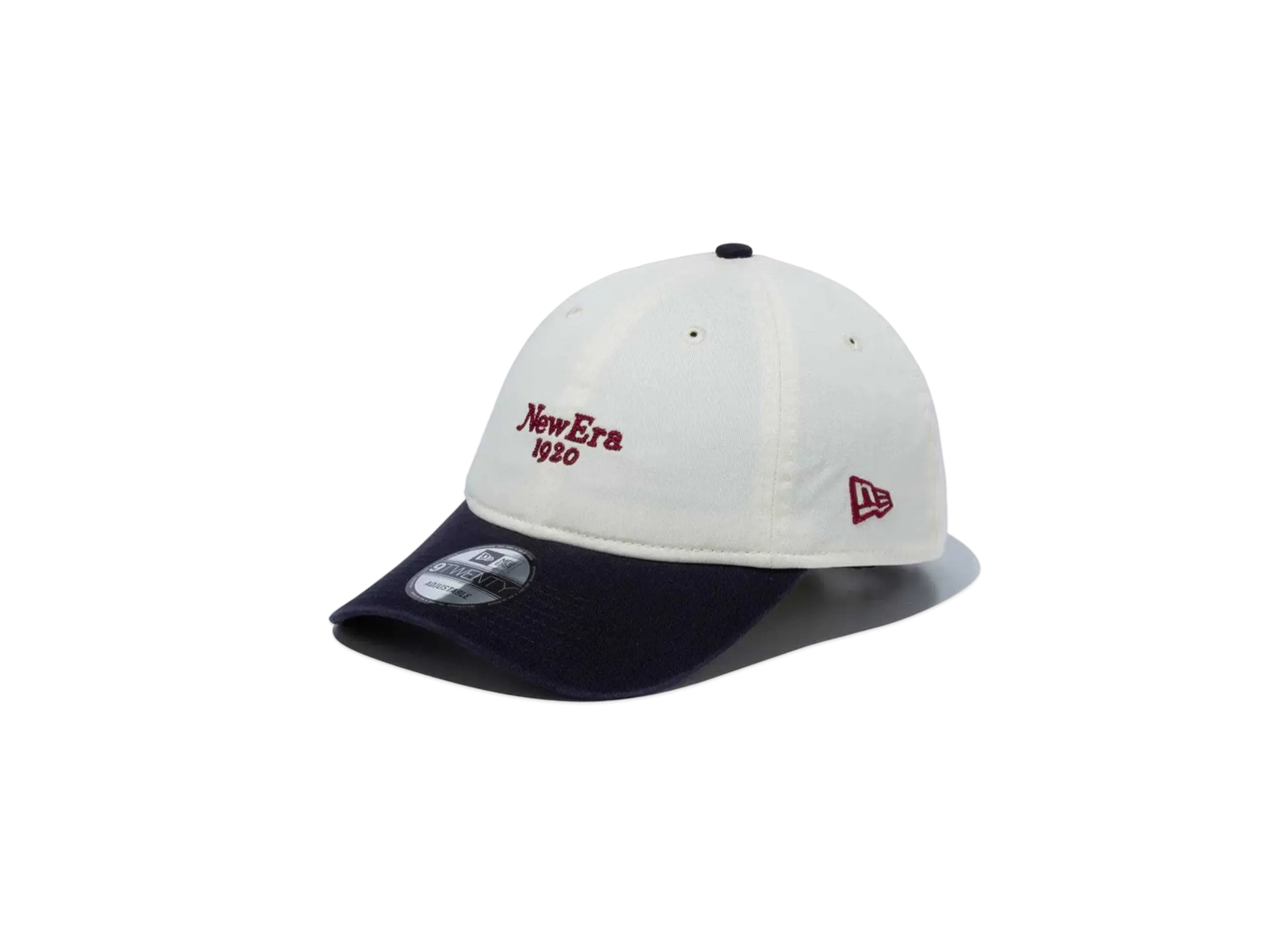 NEW ERA Black Label SS24 9Twenty Seasonal Logo "Chrome White"