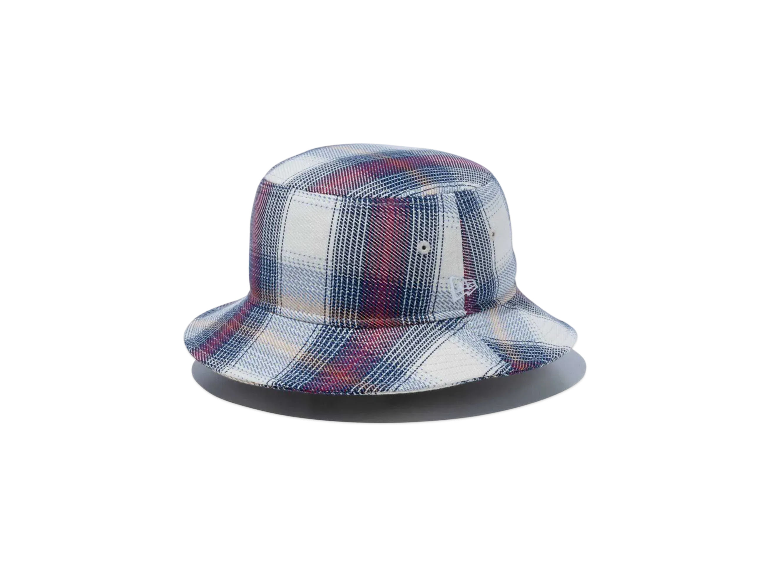 NEW ERA BLACK LABEL SS24 Bucket 01 Ombre Check "Off White"