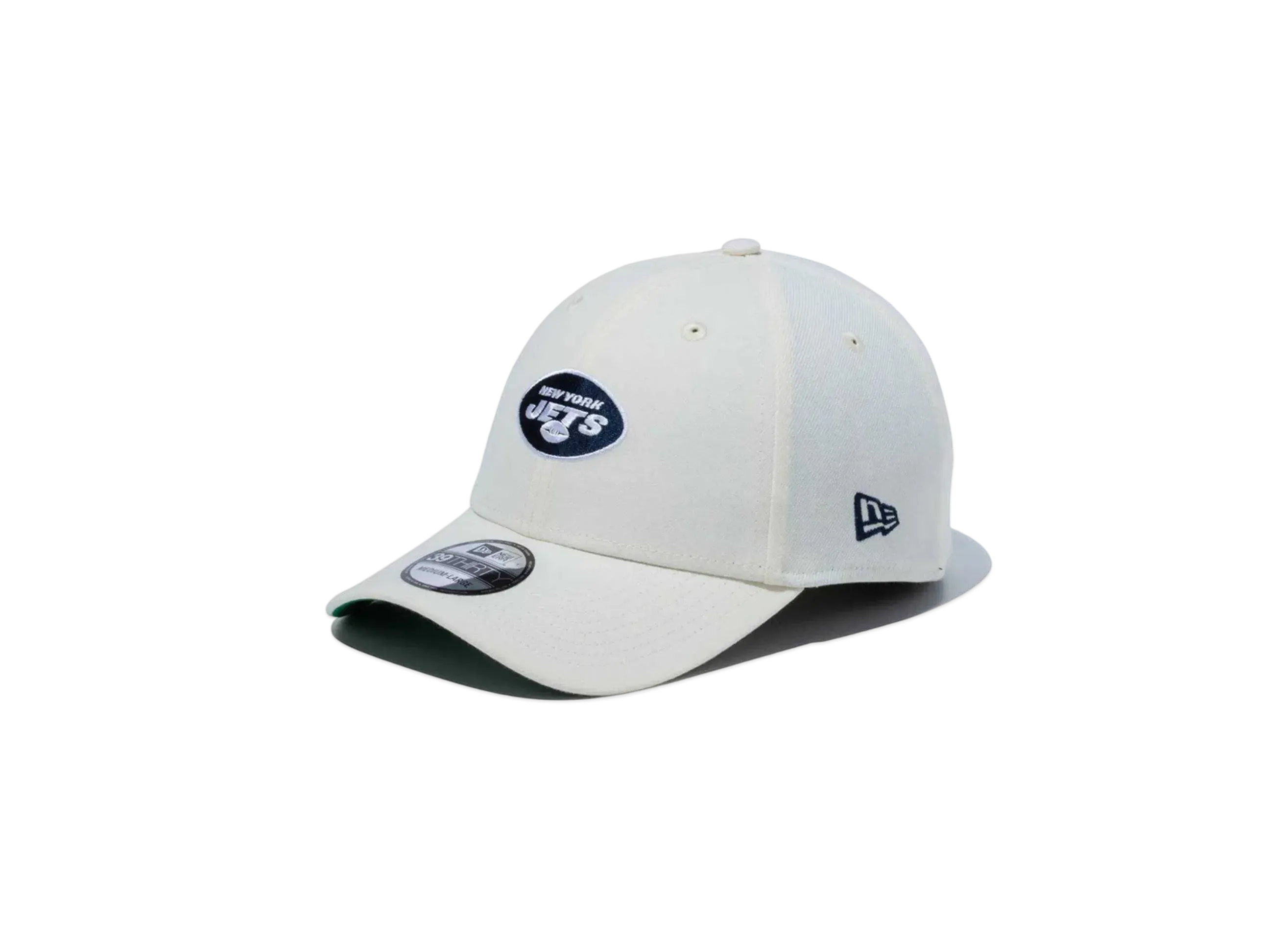 NEW ERA BLACK LABEL SS24 39Thirty New York Jets "Chrome White"