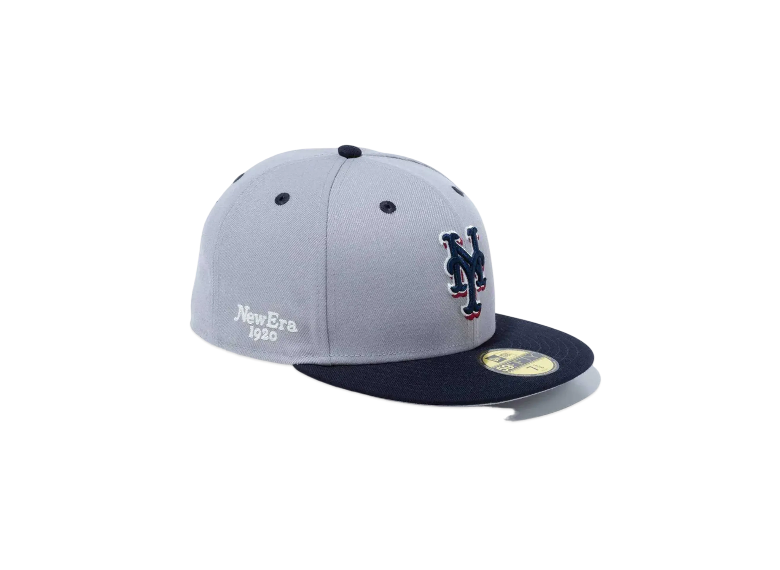 NEW ERA BLACK LABEL SS24 59Fifty New York Mets "Grey"