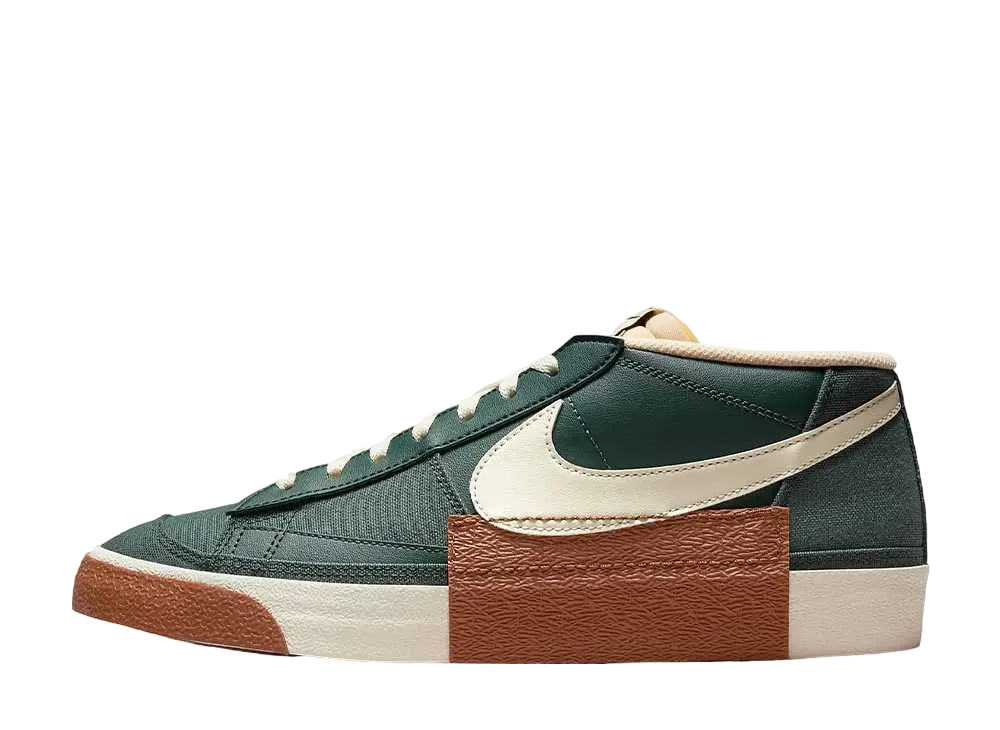 ナイキ ブレーザー ロー プロ クラブ "ヴィンテージグリーン/ライトブリティッシュタン/ガムダークブラウン/ココナッツミルク"