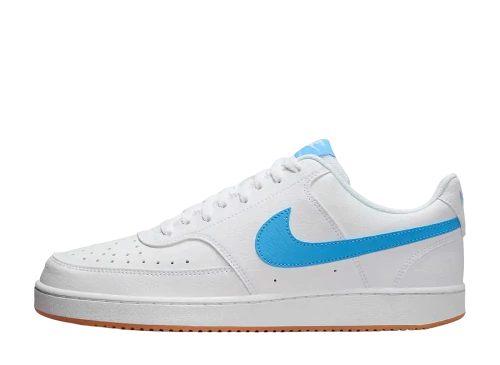 ナイキ コート ビジョン ロー "ホワイト/ガムイエロー/ユニバーシティブルー"