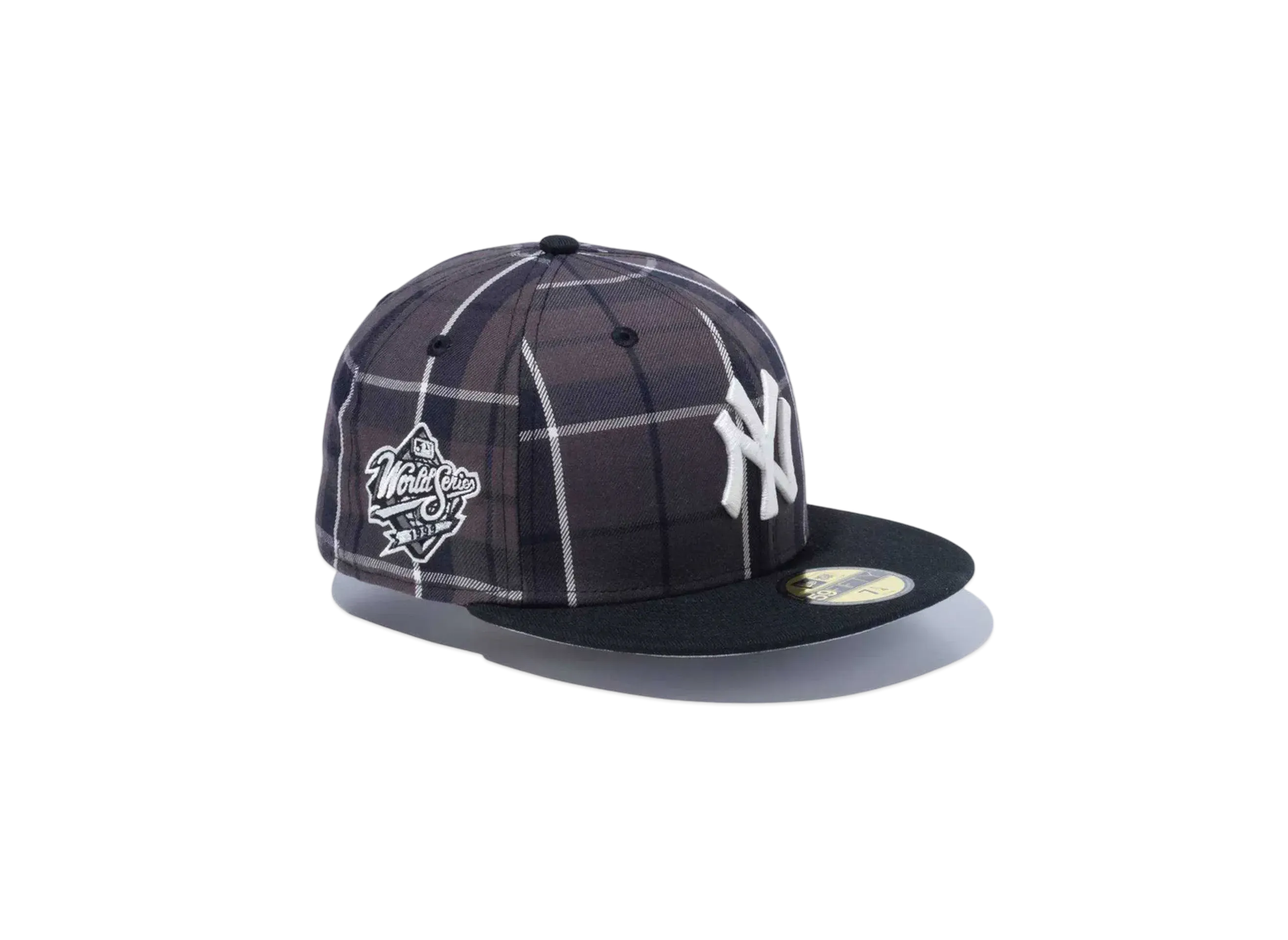 NEW ERA BLACK LABEL FW23 59Fifty New York Yankees Multi Check "Black"