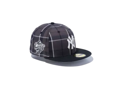 NEW ERA BLACK LABEL FW23 59Fifty New York Yankees Multi Check "Black"