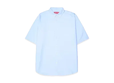 Supreme Loose Fit S/S Oxford Shirt "Light Blue" (24SS)
