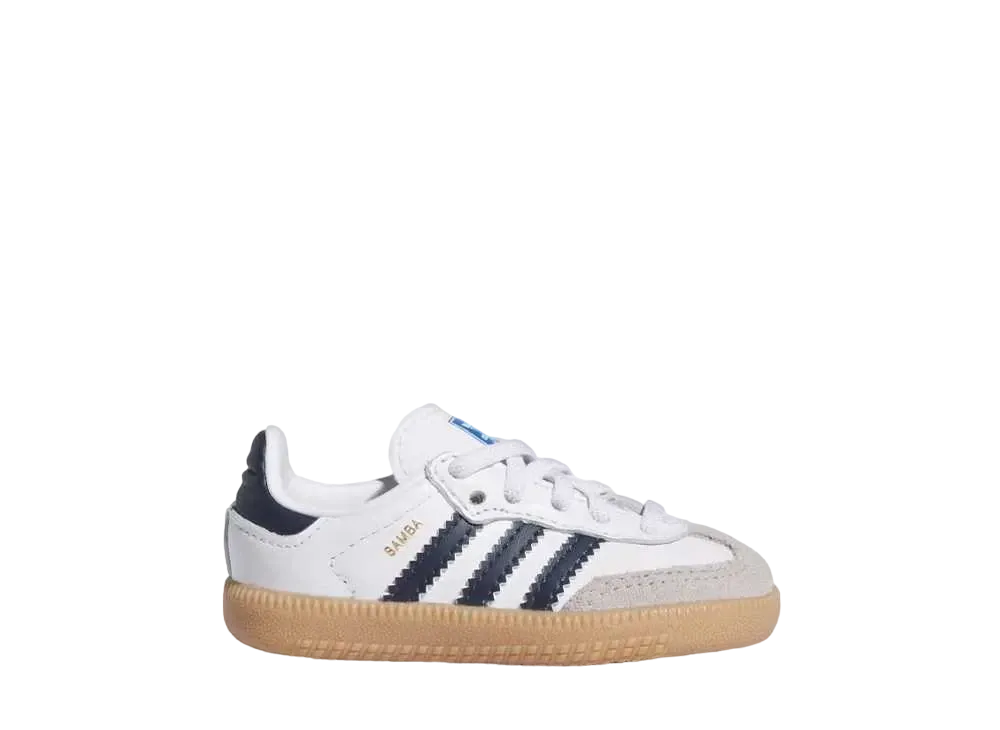 adidas INFANT Samba OG "Cloud White/Collegiate Navy/Gum"