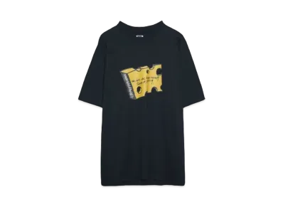 RATS CHEESE TEE "BLACK"