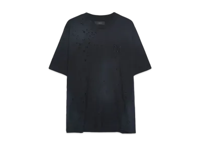 AMIRI MA SHOTGUN EMBROIDERED TEE "BLACK"