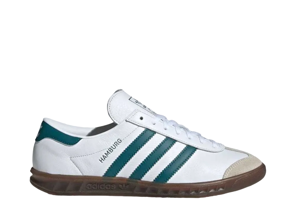 アディダス オリジナルス ウィメンズ ハンブルグ "フットウェアホワイト/レガシーティール/ガム"