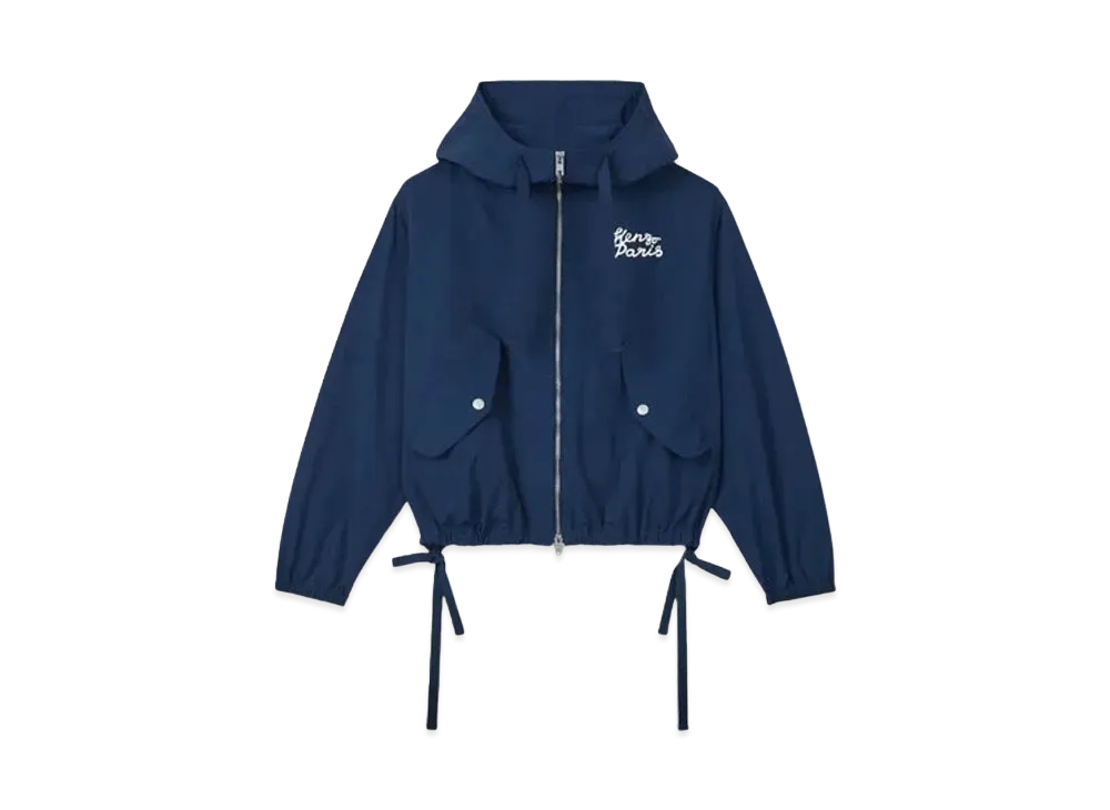 KENZO 'JUNGLE HEART' Embroidery Wind Breaker "Midnight Blue"