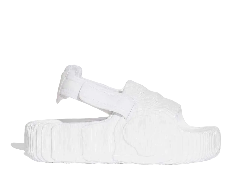 adidas Women's Adilette 22 XLG Slides "Footwear White"