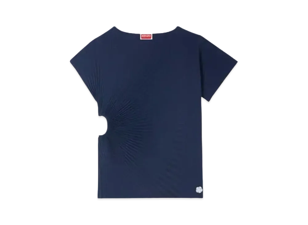 KENZO Sunray Pleats T-shirt "Blue Black"