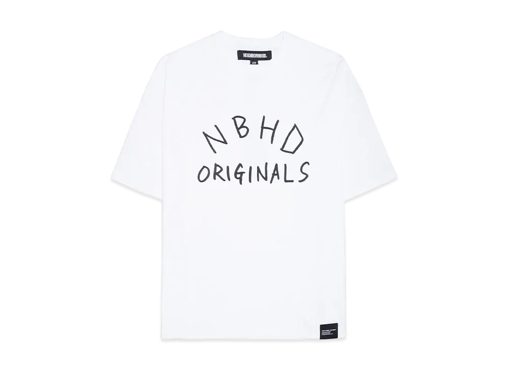 NEIGHBORHOOD Sheltech Crewneck SS "White"