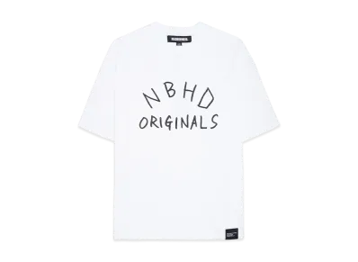 NEIGHBORHOOD Sheltech Crewneck SS "White"