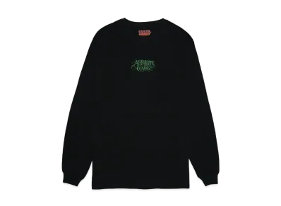 APHRODITEGANG Classic Logo L/S Tee Black "Green"