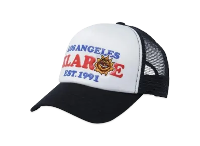 XLARGE XL BURNING MESH CAP "BLACK"