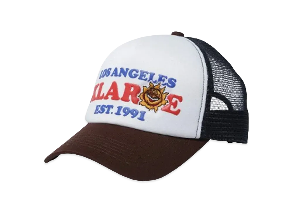 XLARGE XL BURNING MESH CAP "BROWN"