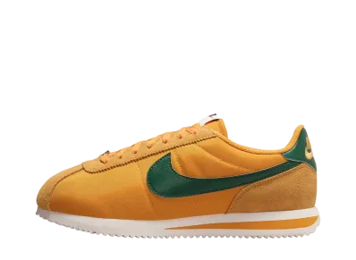 Nike Women's Cortez TXT "Yellow Ochre/Gorge Green"