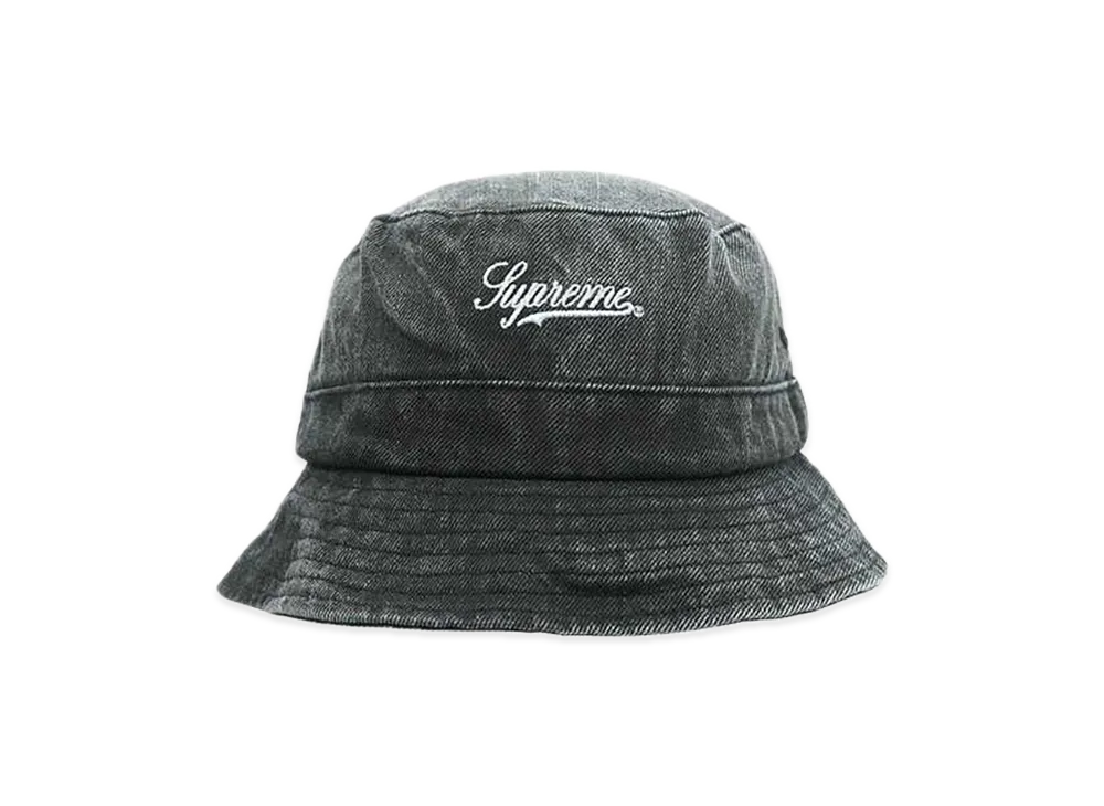 Supreme Coated Denim Crusher "Black"