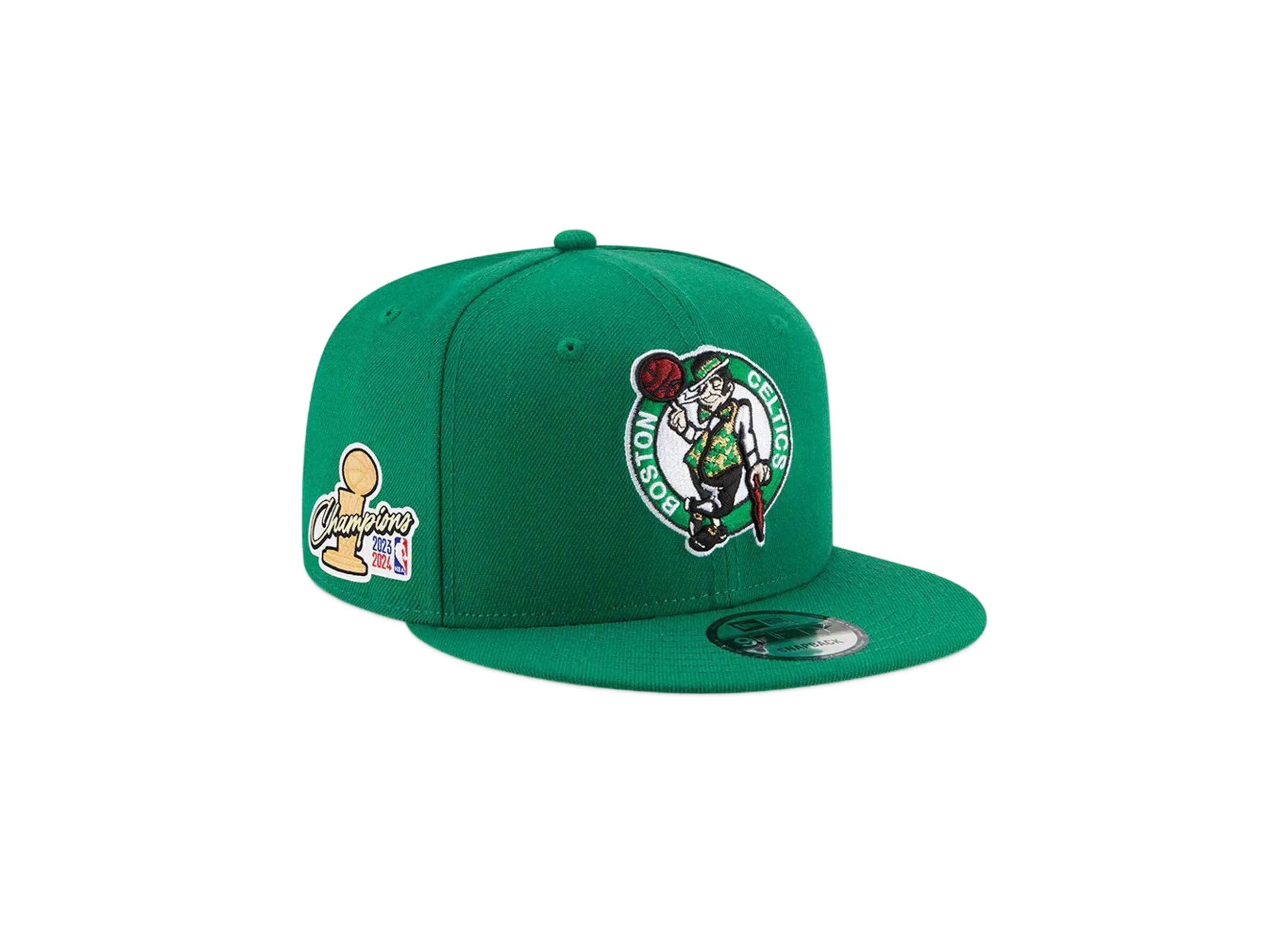 NEW ERA NBA 2024 CHAMPIONS 9Fifty Side Patch Boston Celtics "Green"