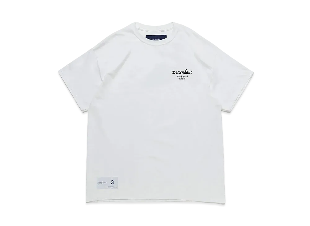 DESCENDANT Coral SS "White"