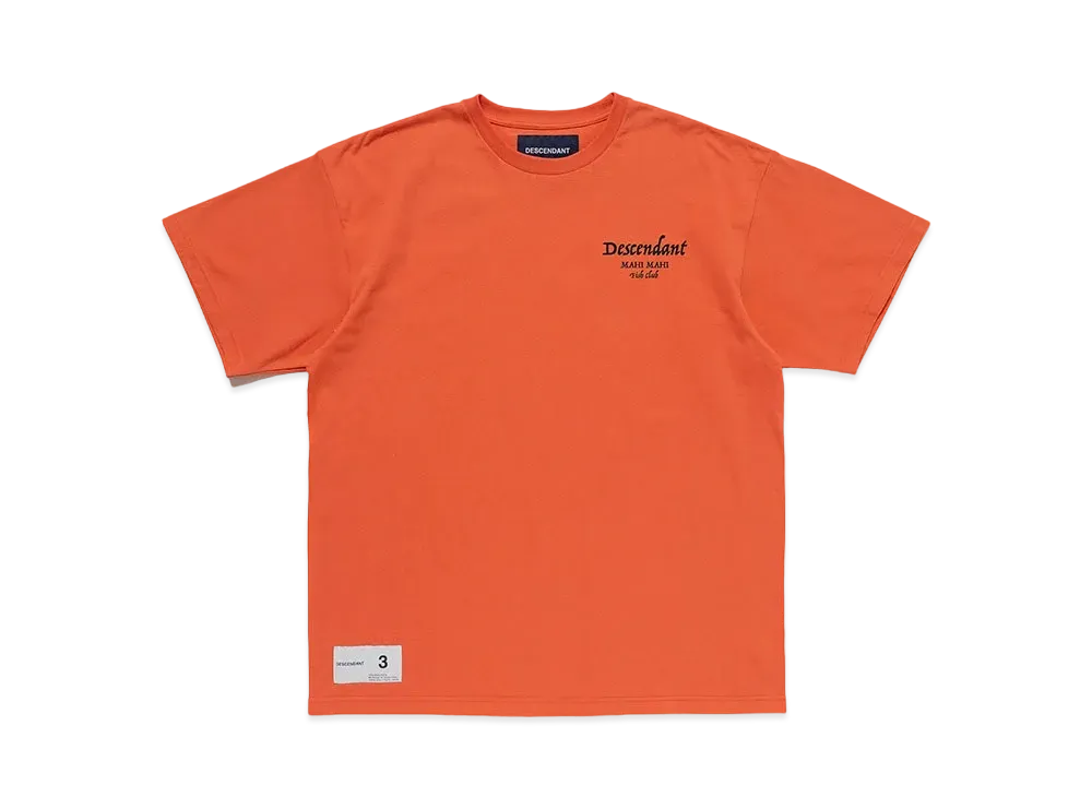 DESCENDANT Coral SS "Orange"
