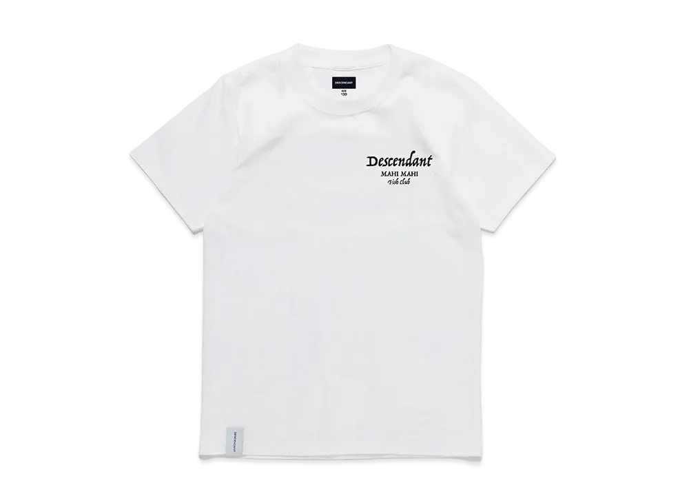 DESCENDANT Coral SS (Kids) "White"