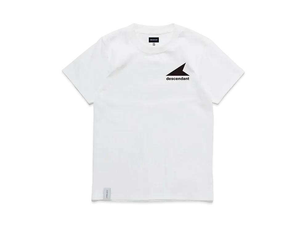 DESCENDANT Cetus SS (Kids) "White"