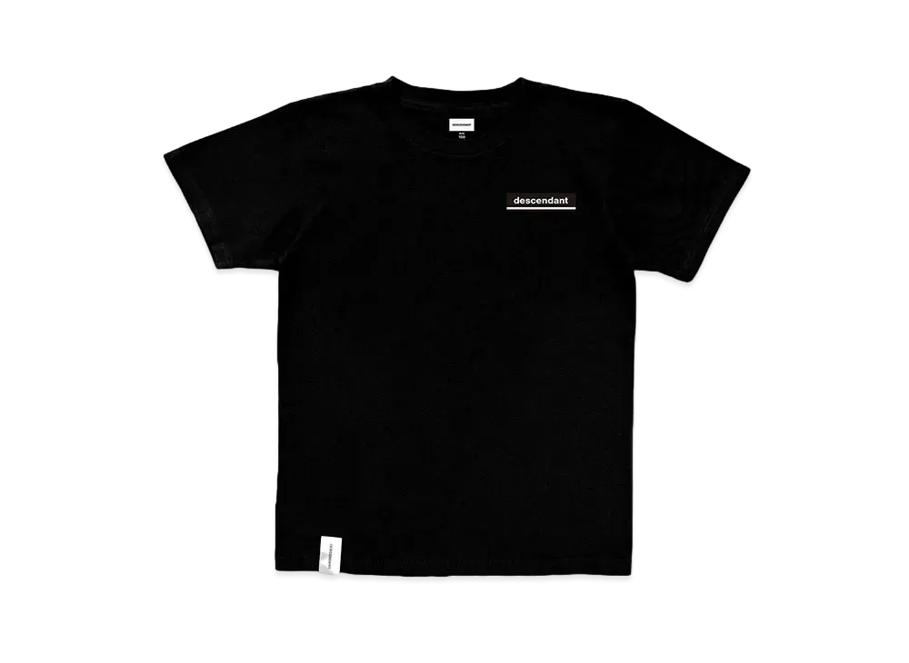 DESCENDANT Orca SS (Kids) "Black"