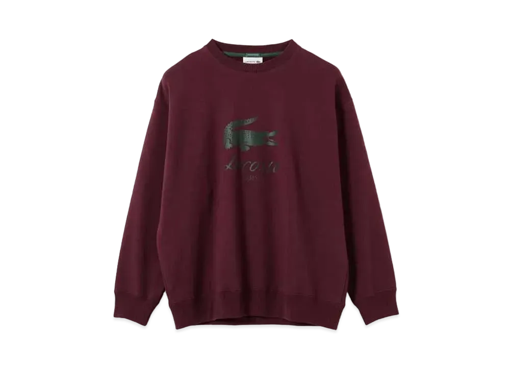 BEAMS LACOSTE for BEAMS / Custom Logo Sweatshirt "BZD Express So"
