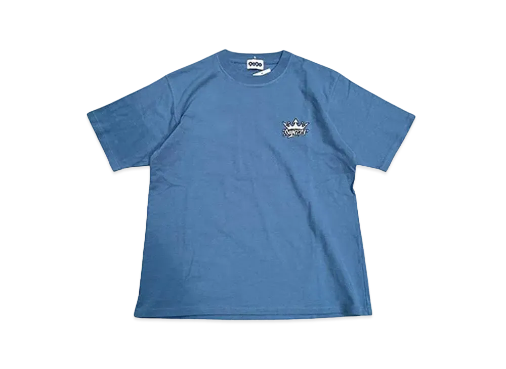 9090 Motion King Logo Tee "ELEMENTAL BLUE"