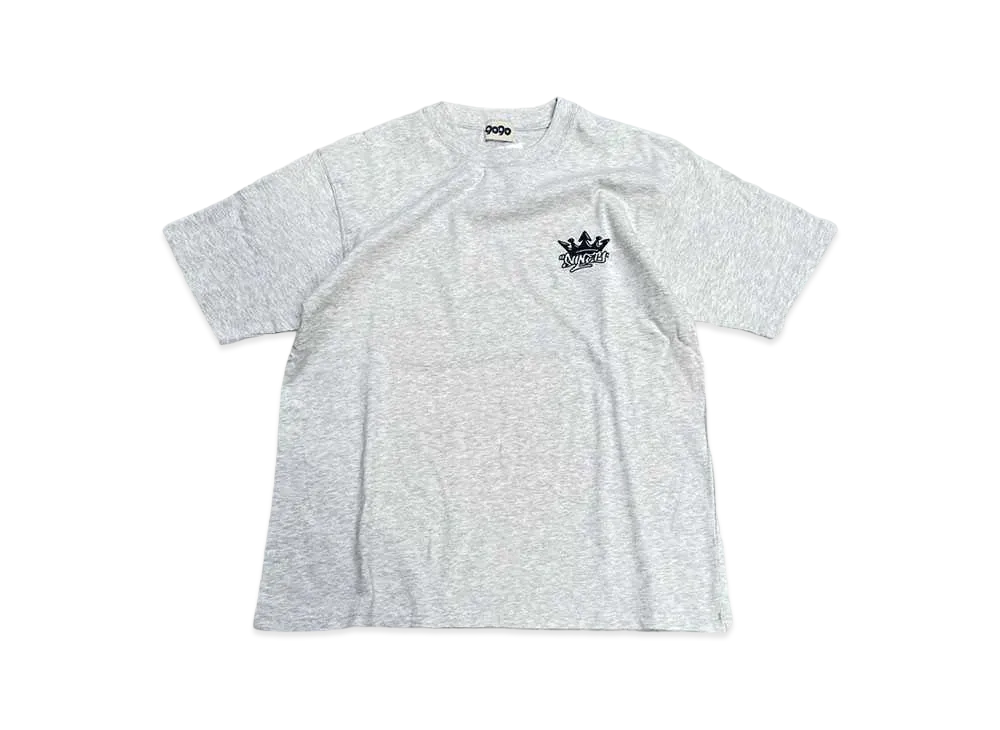 9090 Motion King Logo Tee "HEATHER GRAY"