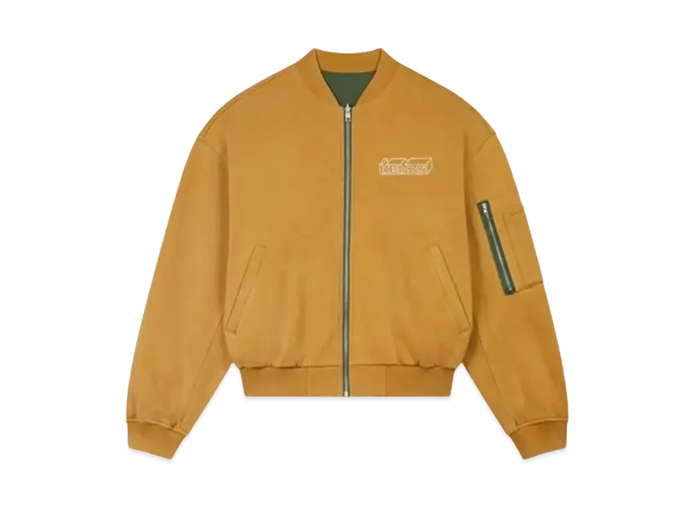 KENZO 'KUBE' Reversible Bomber "Dark Camel"