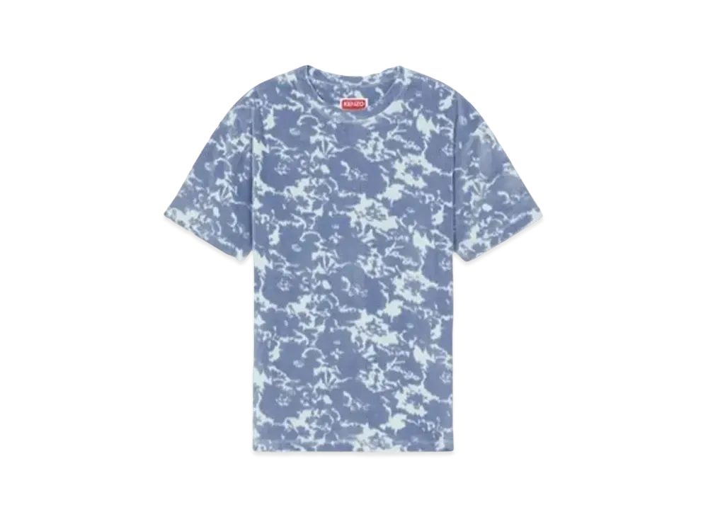 KENZO 'FLOWER CAMO' Oversize Shirt "Midnight Blue"