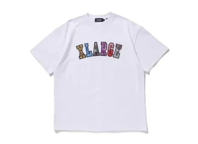 XLARGE MIXED LOGO S/S TEE "WHITE"