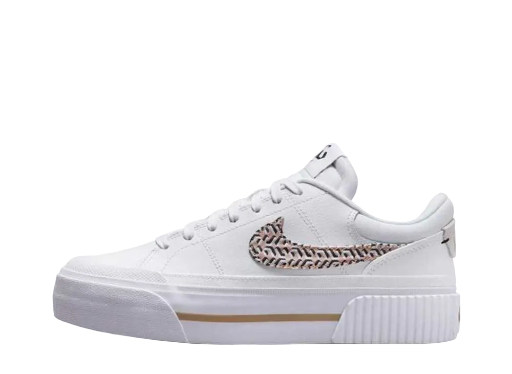 ナイキ ウィメンズ コートレガシー リフト "ホワイト/ヘンプ"