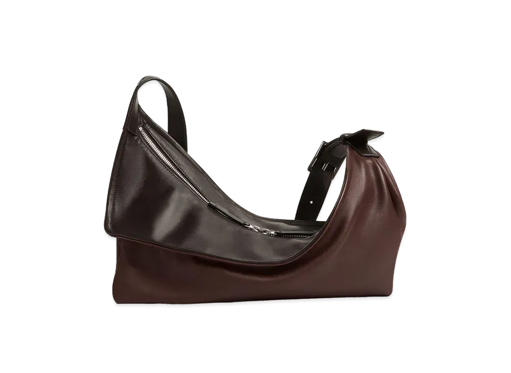 Bottega Veneta Small Zigzag "Bitter Chocolate/Fondant"