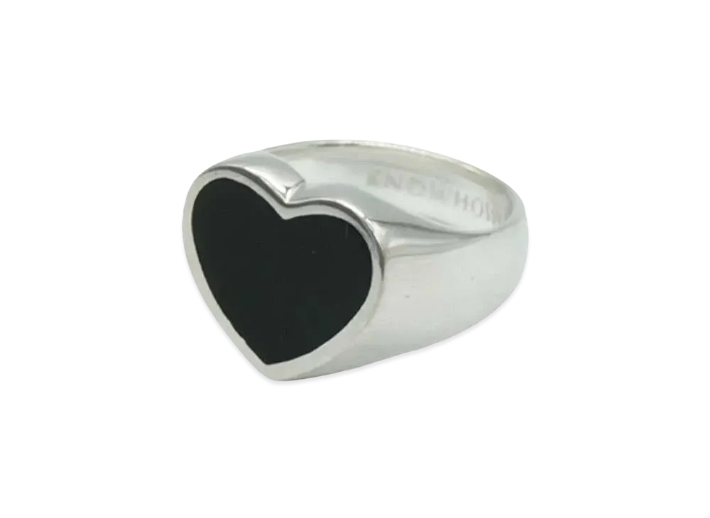 KNOWHOW Heart Ring #3 "SILVER"