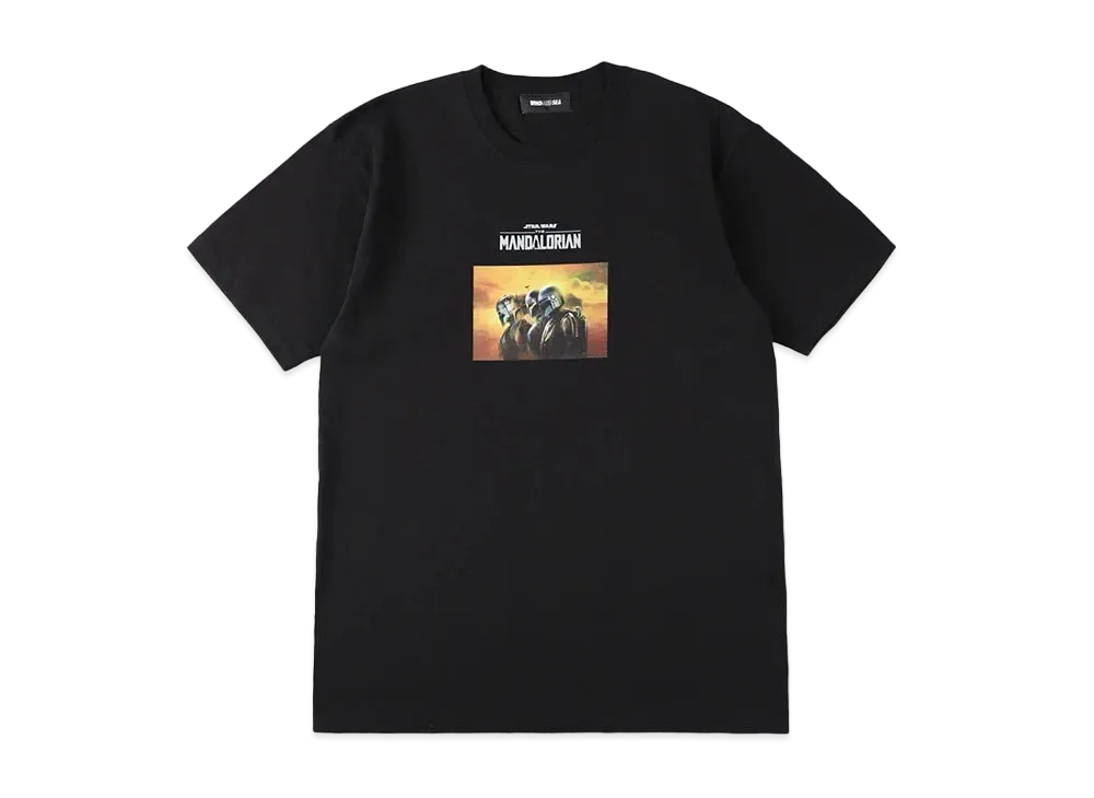 ウインダンシー✖️マンダロリアン ブラック Tシャツ Lサイズ 7/6発売｜STAR WARS The Mandalorian × WIND AND SEA collection