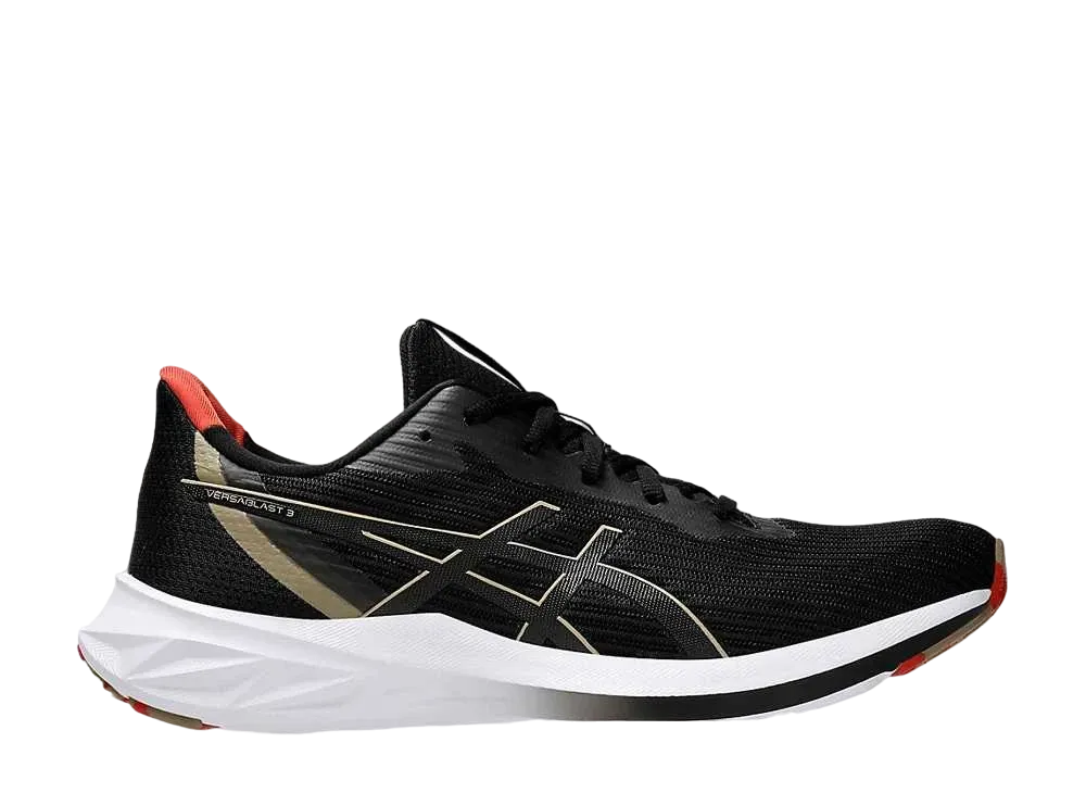 アシックス バーサブラスト3 "ブラック/フェザーグレー"