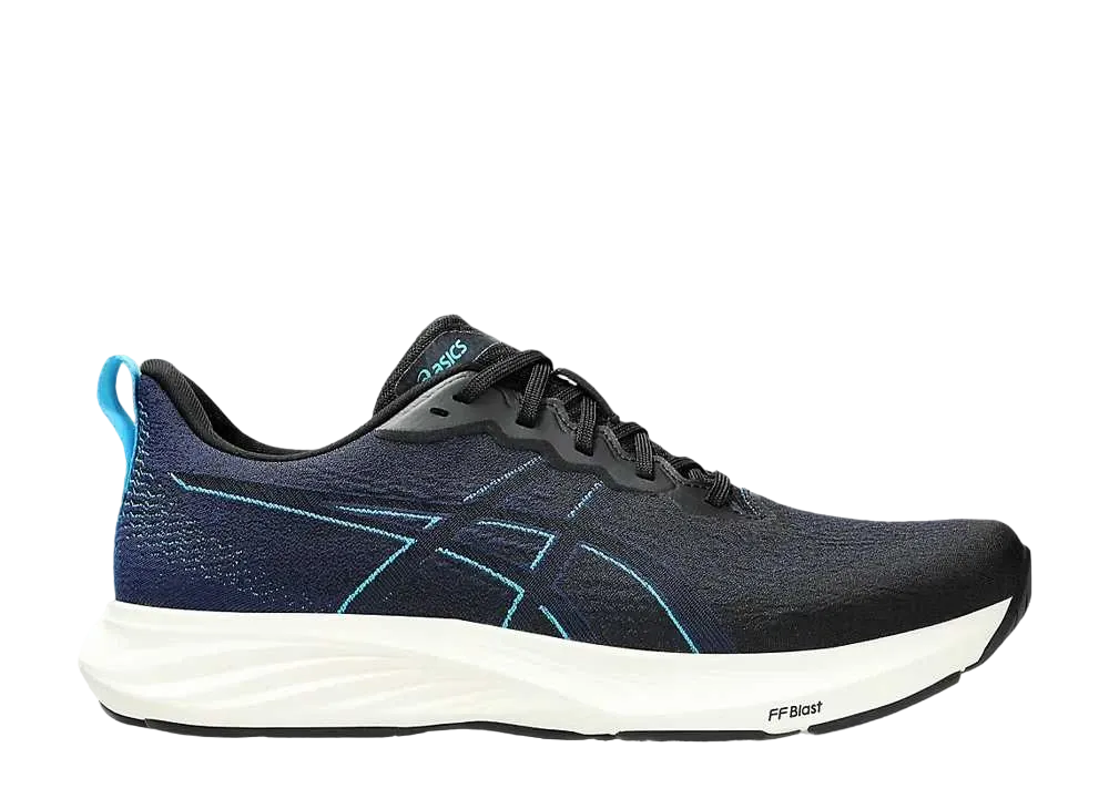 アシックス ダイナブラスト4 "ブラック/ブルーエクスパンス"
