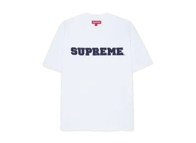Supreme Collegiate S/S Top "White"