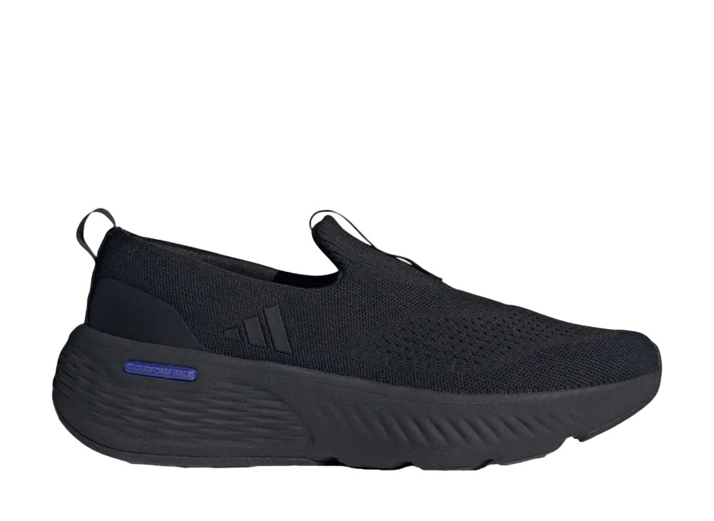 adidas Cloudfoam Go Lounger "Core Black/Lucid Blue"