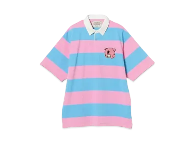 YAMEPI x FUTURE ARCHIVE YAME Rug SH "Pink/Light Blue"