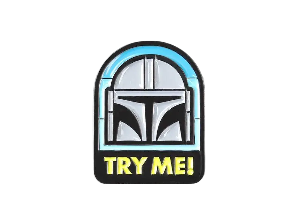WIND AND SEA The Mandalorian WDS Pin Badge (C) "ONE"