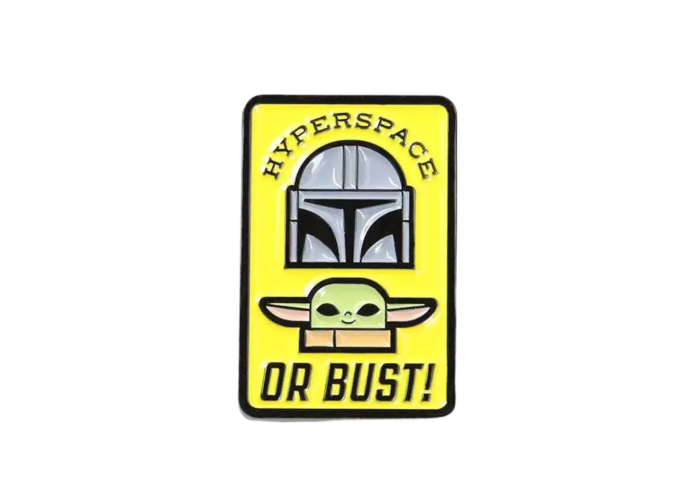 WIND AND SEA The Mandalorian WDS Pin Badge (D) "ONE"