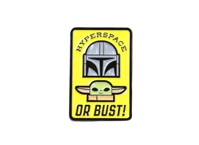 WIND AND SEA The Mandalorian WDS Pin Badge (D) "ONE"