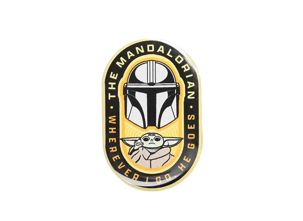 WIND AND SEA The Mandalorian WDS Pin Badge (E) "ONE"