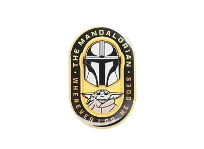 WIND AND SEA The Mandalorian WDS Pin Badge (E) "ONE"