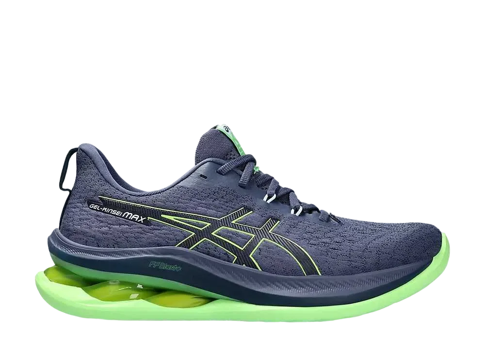 アシックス ゲルキンセイ マックス "サンダーブルー/エレクトリックライム"
